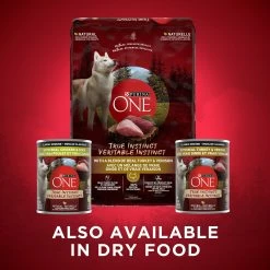 Purina ONE True Instinct Adult Wet Dog Food Variety Pack - Classic Ground, Grain Free -Pet Essentials Shop 5339667 alt5