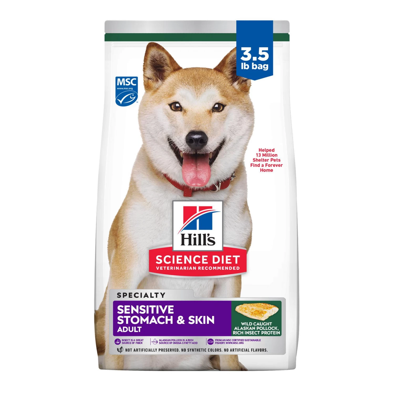 Hill's Science Diet Sensitive Stomach & Skin Adult Dry Dog Food - Pollock 1 Hill's Science Diet Sensitive Stomach & Skin Adult Dry Dog Food - Pollock