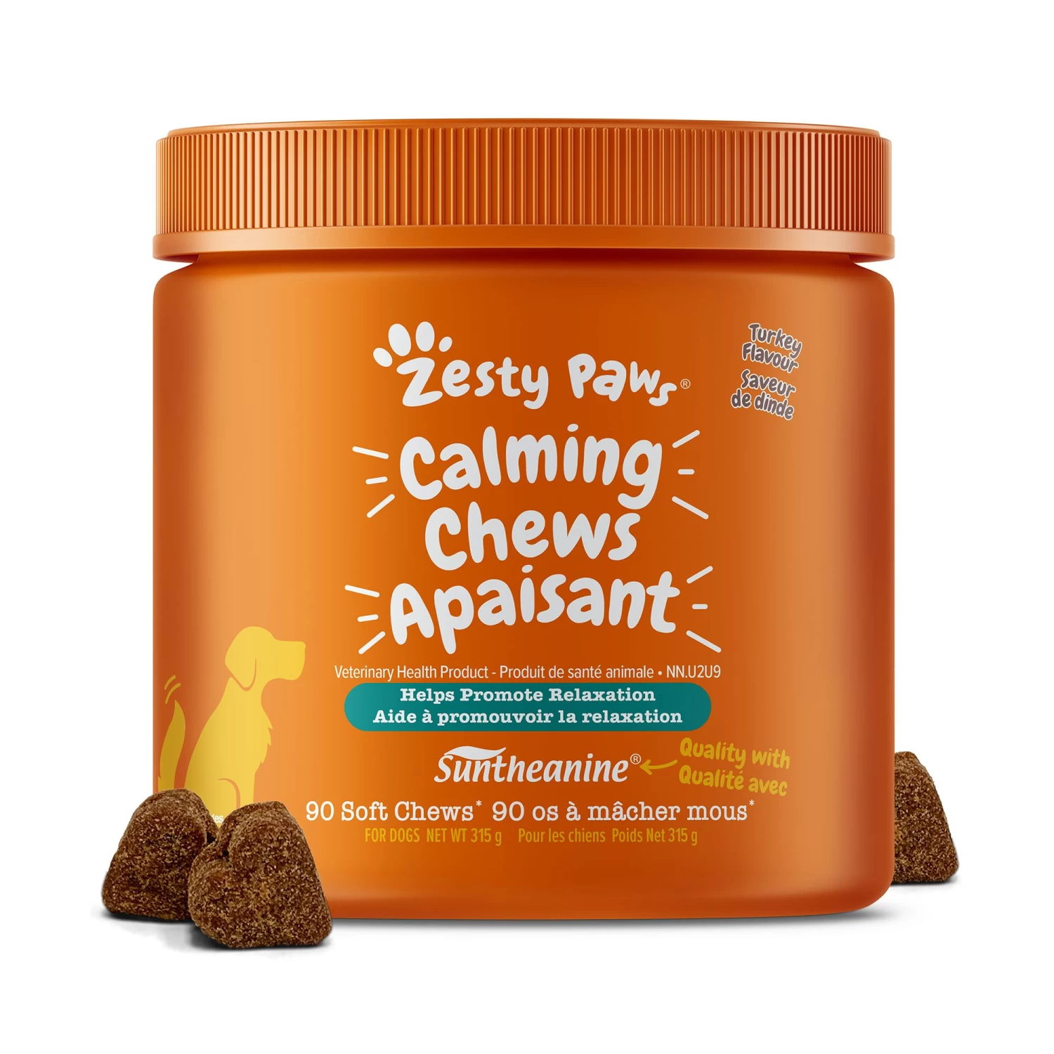 Zesty Paws All Life Stages Dog Calming Bites - Relaxation 1 Zesty Paws All Life Stages Dog Calming Bites - Relaxation