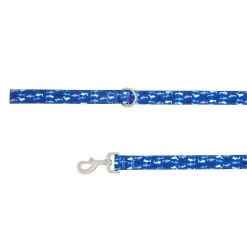 Top Paw® Blue Shark Print Dog Leash: 4-ft Long