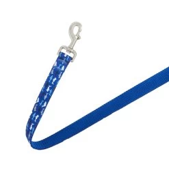 Top Paw® Blue Shark Print Dog Leash: 4-ft Long -Pet Essentials Shop 5340031 alt4