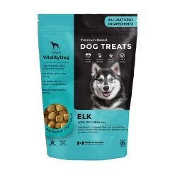 Foley's VitalityDog Crunchy Baked Dog Treats - Elk With Wild Berries