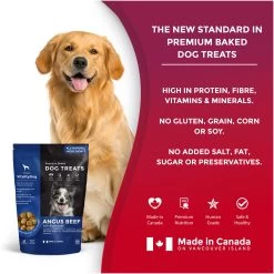 Foley's VitalityDog Crunchy Baked Dog Treat - Angus Beef With Blueberries 7 Foley's VitalityDog Crunchy Baked Dog Treat - Angus Beef With Blueberries -Pet Essentials Shop 5340091 alt2