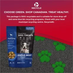 Foley's VitalityDog Crunchy Baked Dog Treat - Angus Beef With Blueberries 9 Foley's VitalityDog Crunchy Baked Dog Treat - Angus Beef With Blueberries -Pet Essentials Shop 5340091 alt4