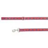 Top Paw® Red Running Dog Print Dog Leash: 4-ft Long