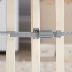 Top Paw® Expandable Wooden Pet Gate -Pet Essentials Shop 5342899 alt2