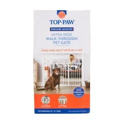 Top Paw® Extra-Wide Walk-Through Pet Gate 9 Top Paw® Extra-Wide Walk-Through Pet Gate -Pet Essentials Shop 5342900 alt4