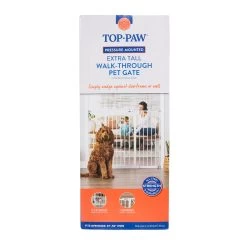 Top Paw® Extra-Tall Walk-Through Pet Gate -Pet Essentials Shop 5342901 alt4