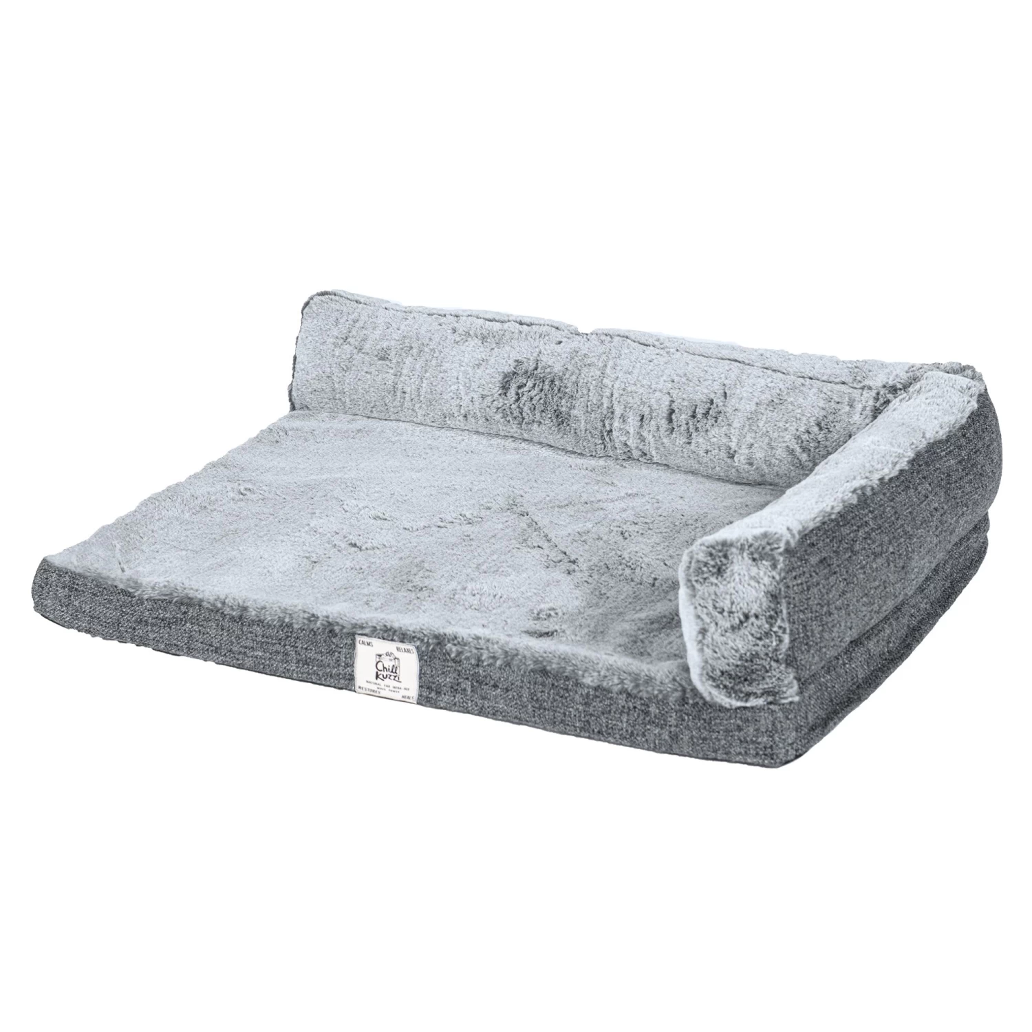 Chill Kuzzi Dual Bolster Crate Pad 1 Chill Kuzzi Dual Bolster Crate Pad