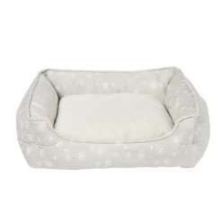 Value Beds Holiday Snowflake Cuddler Dog Bed