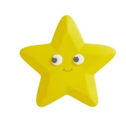 Merry & Bright&trade; Holiday Latex GEO Star Dog Toy - Squeaker