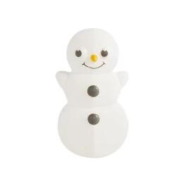 Merry & Bright&trade; Holiday Latex GEO Snowman Dog Toy - Squeaker