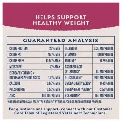 Natural Balance Ultra Fat Dogs Weight Control Dog Food For Adults Chicken, Salmon, Barley -Pet Essentials Shop 5343311 alt3