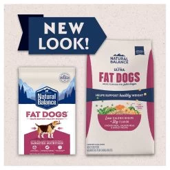 Natural Balance Ultra Fat Dogs Weight Control Dog Food For Adults Chicken, Salmon, Barley -Pet Essentials Shop 5343311 alt5