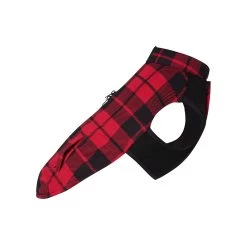 Canada Pooch Thermal Tech Fleece - Red Plaid