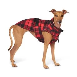 Canada Pooch Thermal Expedition Coat - Red Plaid -Pet Essentials Shop 5343595 alt2