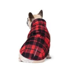 Canada Pooch Thermal Expedition Coat - Red Plaid -Pet Essentials Shop 5343595 alt3