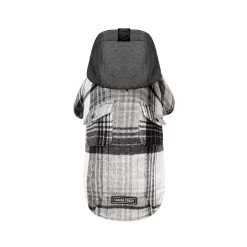 Canada Pooch Dog Shacket - Black Plaid