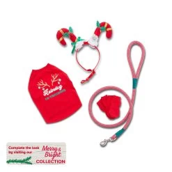 Merry & Bright&trade; Holiday Elf Hat Dog Headband -Pet Essentials Shop 5343761 alt2