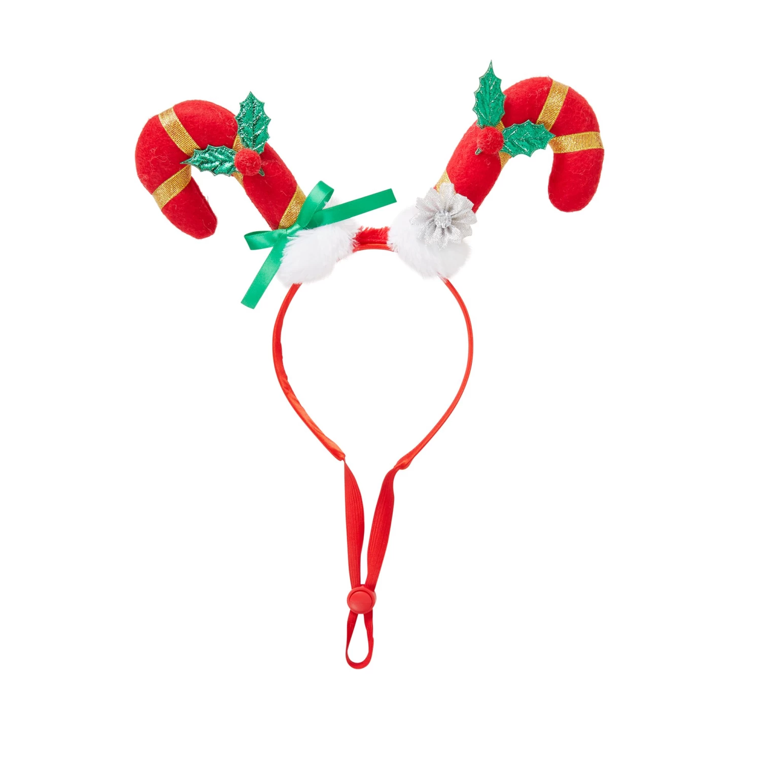 Merry & Bright™ Candy Cane Headband 2 Merry & Bright™ Candy Cane Headband - Image 2