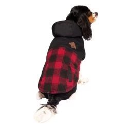 Beaver Canoe Workwear Printed Jacket - Red Plaid -Pet Essentials Shop 5343820 alt3