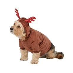 Merry & Bright&trade; Holiday Reindeer Dog Hoodie
