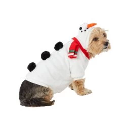 Merry & Bright&trade; Holiday Snowman Dog Hoodie