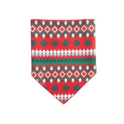 Merry & Bright™ Holiday Reindog In-Training And Fair Isle Print Dog Bandana - 2 Pack -Pet Essentials Shop 5344280 alt4