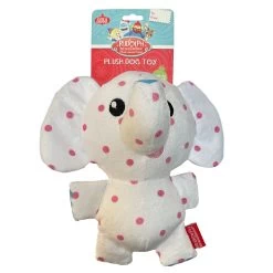 Rudolph Holiday Spotted Elephant Plush Dog Toy