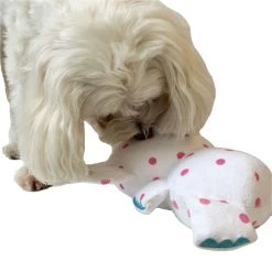 Rudolph Holiday Spotted Elephant Plush Dog Toy -Pet Essentials Shop 5344322 alt4