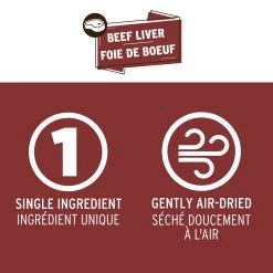 Great Jack's Air-Dried Jerky Treats - Beef Liver 8 Great Jack's Air-Dried Jerky Treats - Beef Liver -Pet Essentials Shop 5344472 alt3