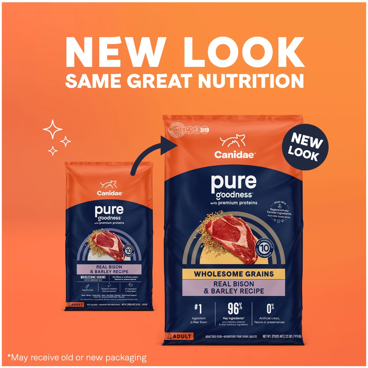 Canidae Pure Adult Dry Dog Food - Bison & Barley 2 Canidae Pure Adult Dry Dog Food - Bison & Barley - Image 2