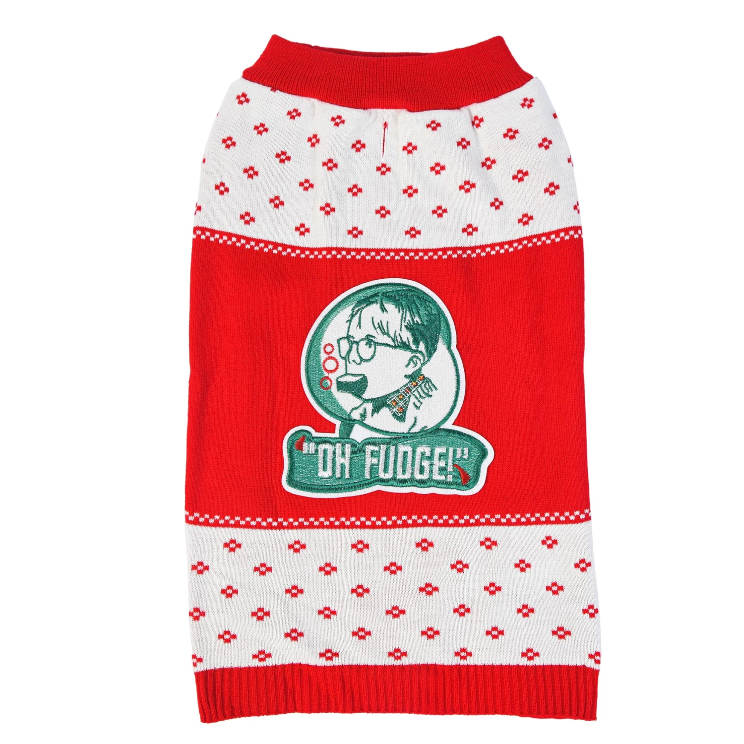 A Christmas Story Holiday "Oh Fudge! Dog Sweater 2 A Christmas Story Holiday "Oh Fudge! Dog Sweater - Image 2