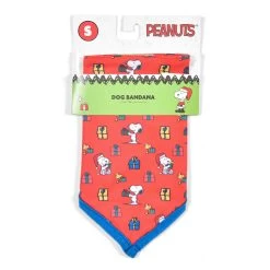 Peanuts Holiday Snoopy & Presents Print Dog Bandana -Pet Essentials Shop 5344760 alt4