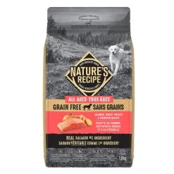 Nature's Recipe Grain Free Adult Dog Food - Salmon