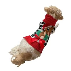 Rudolph Holiday Dog Sweater -Pet Essentials Shop 5344840 alt4