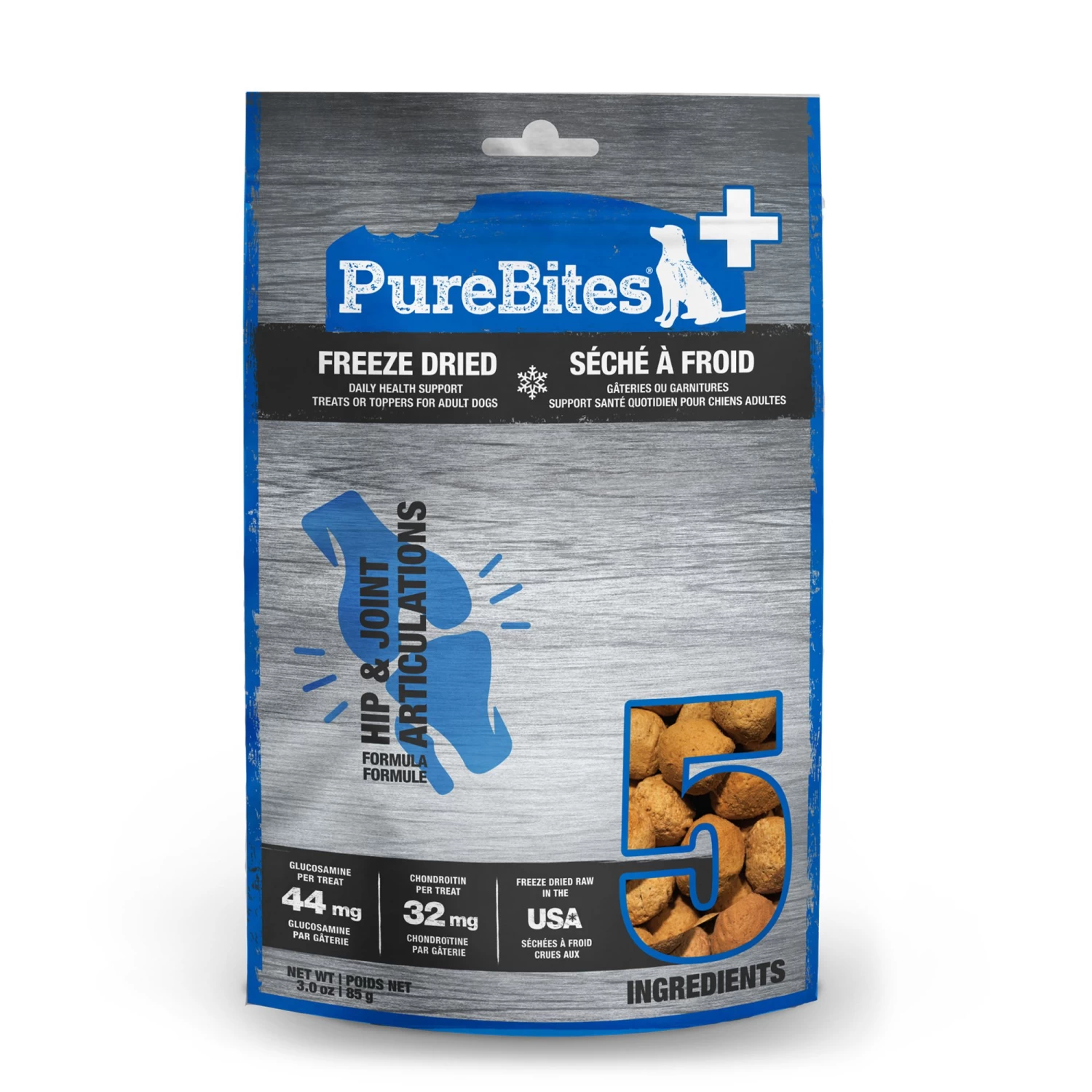 PureBites+ Freeze Dried Dog Treats - Hip & Joint 1 PureBites+ Freeze Dried Dog Treats - Hip & Joint