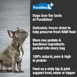 PureBites+ Freeze Dried Dog Treats - Hip & Joint 9 PureBites+ Freeze Dried Dog Treats - Hip & Joint -Pet Essentials Shop 5345451 alt3