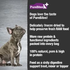 PureBites+ Freeze Dried Dog Treats - Gut & Digestion -Pet Essentials Shop 5345452 alt3