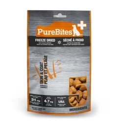 PureBites+ Freeze Dried Dog Treats - Skin & Coat