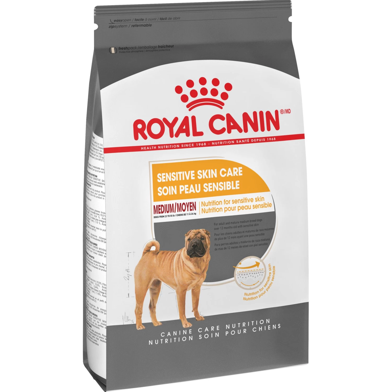Royal Canin Care Nutrition Medium Sensitive Skin Care Dry Dog Food - Chicken 4 Royal Canin Care Nutrition Medium Sensitive Skin Care Dry Dog Food - Chicken - Image 4