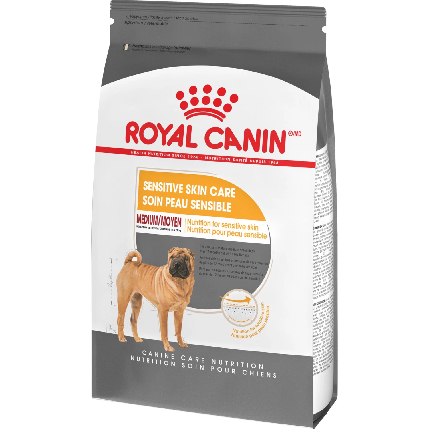 Royal Canin Care Nutrition Medium Sensitive Skin Care Dry Dog Food - Chicken 5 Royal Canin Care Nutrition Medium Sensitive Skin Care Dry Dog Food - Chicken - Image 5