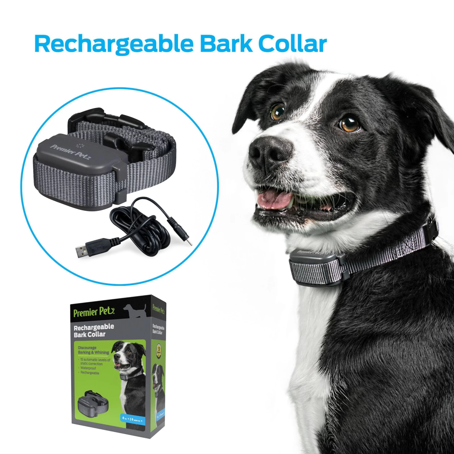 Premier® Premier Pet Rechargeable Bark Collar 1 Premier® Premier Pet Rechargeable Bark Collar