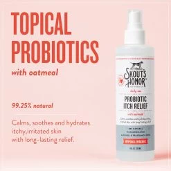 Skout's Honor® Probiotic Itch Relief Spray -Pet Essentials Shop 5346036 alt3