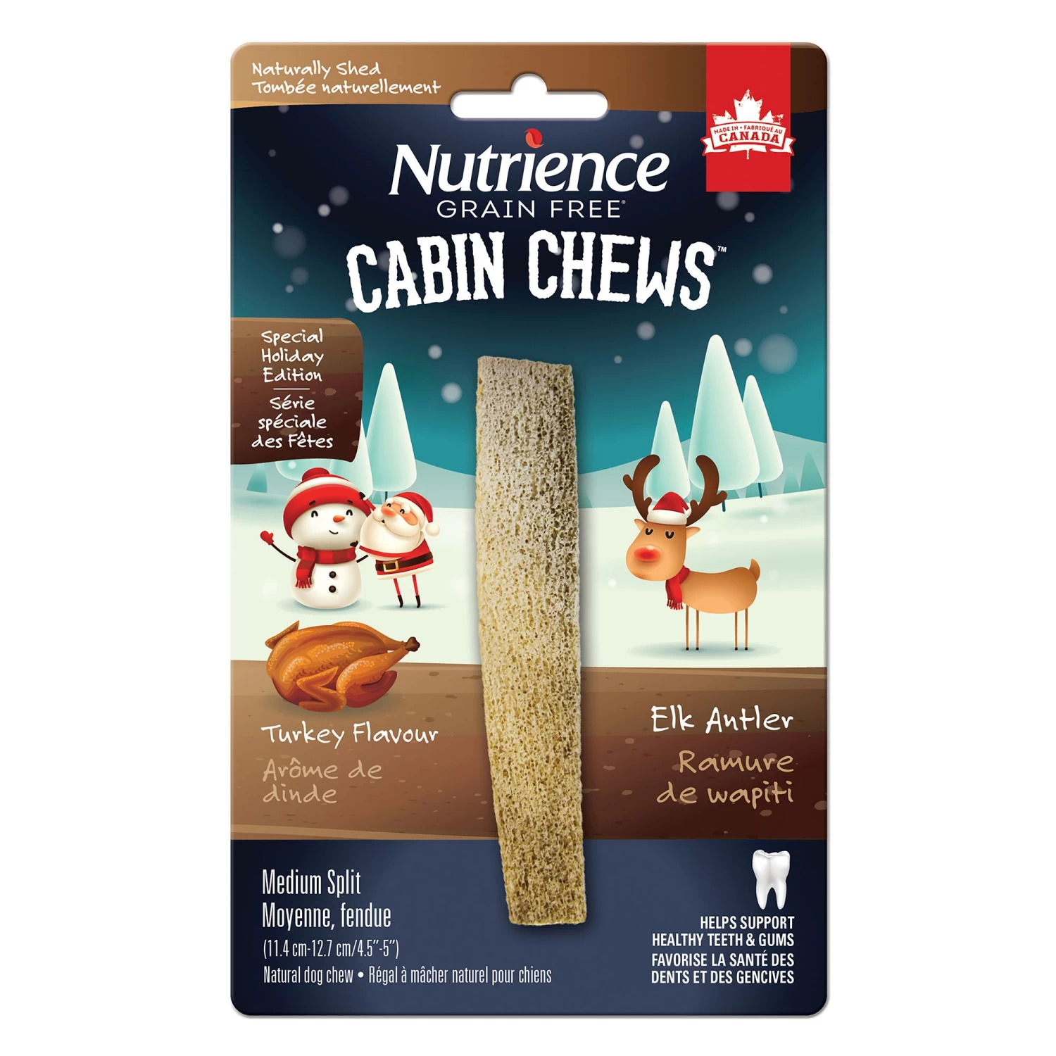 Nutrience Grain Free Split Elk Antlers- Turkey 1 Nutrience Grain Free Split Elk Antlers- Turkey