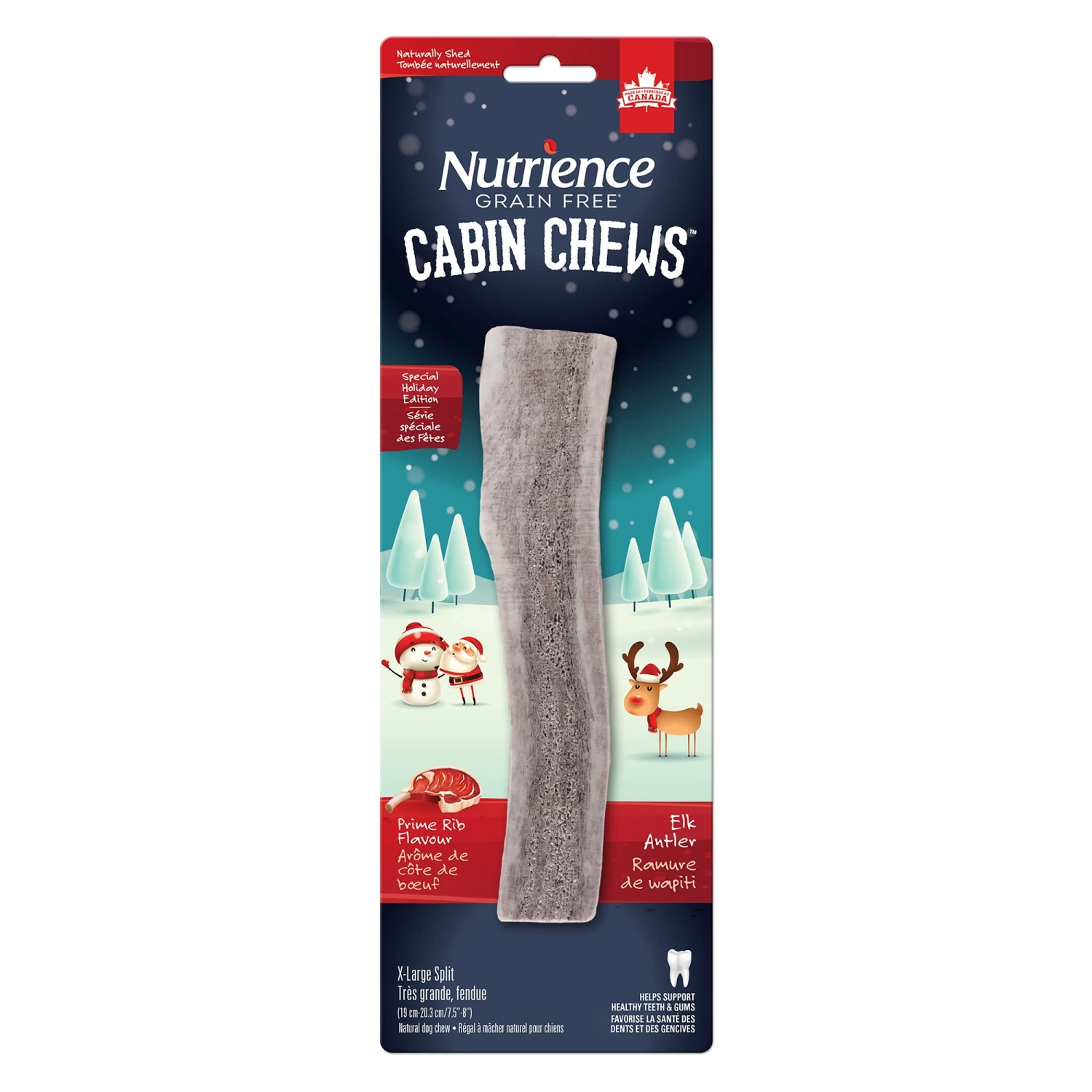 Nutrience Grain Free Split Elk Antlers- Prime Rib 1 Nutrience Grain Free Split Elk Antlers- Prime Rib