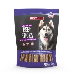 Treatworx Beef Sticks With Superfoods.