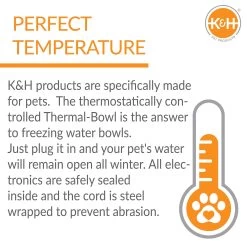 K&H Pet Products Thermal Outdoor Dog Bowl -Pet Essentials Shop 5348045 alt4